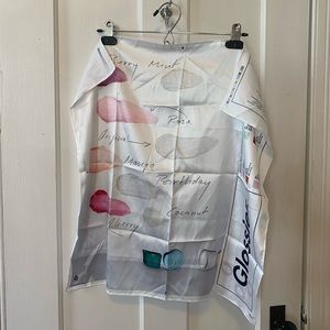 Glossier limited edition silky promotional scarf